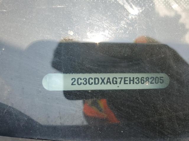2C3CDXAG7EH368205 - 2014 DODGE CHARGER POLICE WHITE photo 12