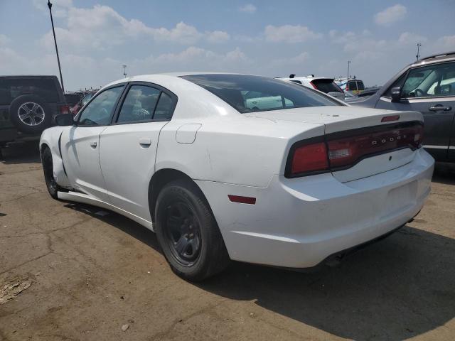 2C3CDXAG7EH368205 - 2014 DODGE CHARGER POLICE WHITE photo 2