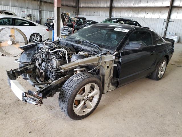1ZVHT82H385162633 - 2008 FORD MUSTANG GT BLACK photo 1