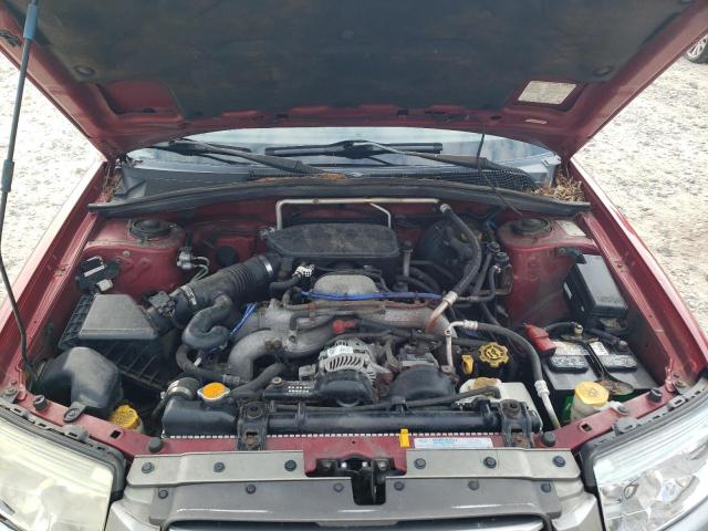JF1SG67697H716012 - 2007 SUBARU FORESTER 2.5X LL BEAN RED photo 12