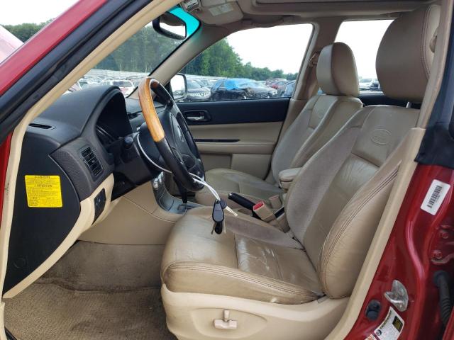 JF1SG67697H716012 - 2007 SUBARU FORESTER 2.5X LL BEAN RED photo 7