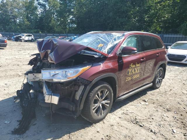 5TDJKRFH8GS243255 - 2016 TOYOTA HIGHLANDER XLE Rot Foto 1