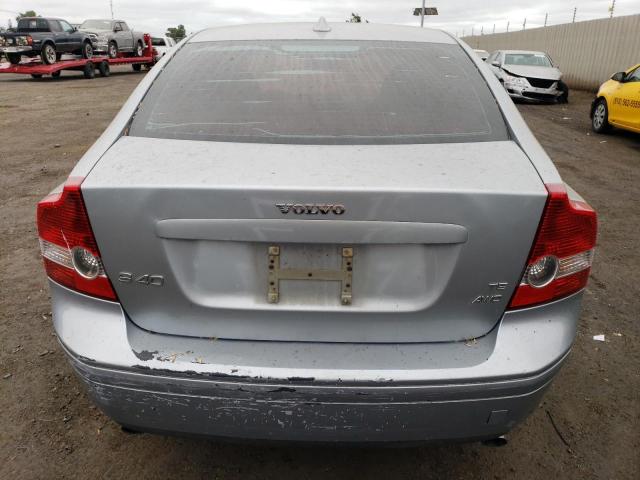 YV1MH682272259150 - 2007 VOLVO S40 T5 SILVER photo 6