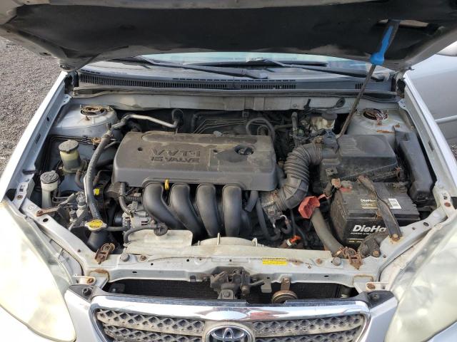 2T1BR30E75C420217 - 2005 TOYOTA COROLLA CE SILVER photo 11