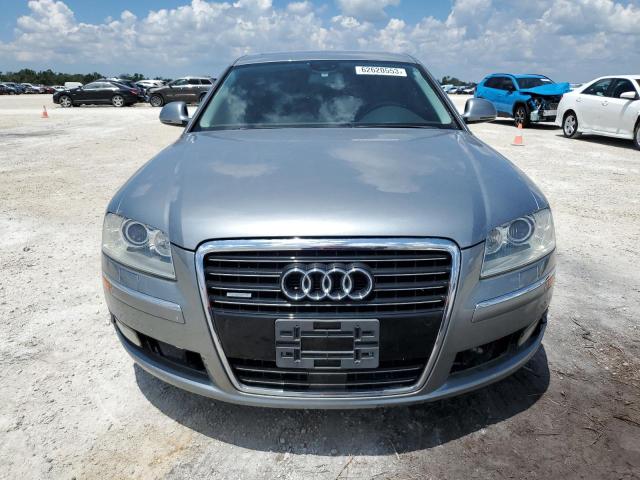 WAURVAFAXAN007182 - 2010 AUDI A8 QUATTRO SILVER photo 5