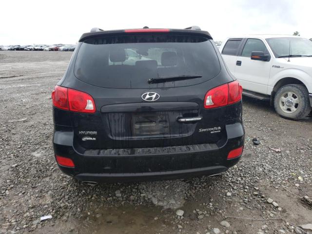 5NMSH13E68H176691 - 2008 HYUNDAI SANTA FE SE BLACK photo 6