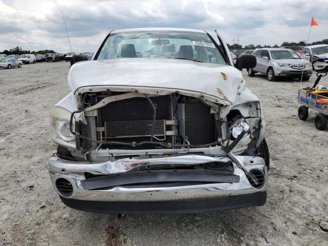 1D7HA16287J572619 - 2007 DODGE RAM 1500 ST WHITE photo 5