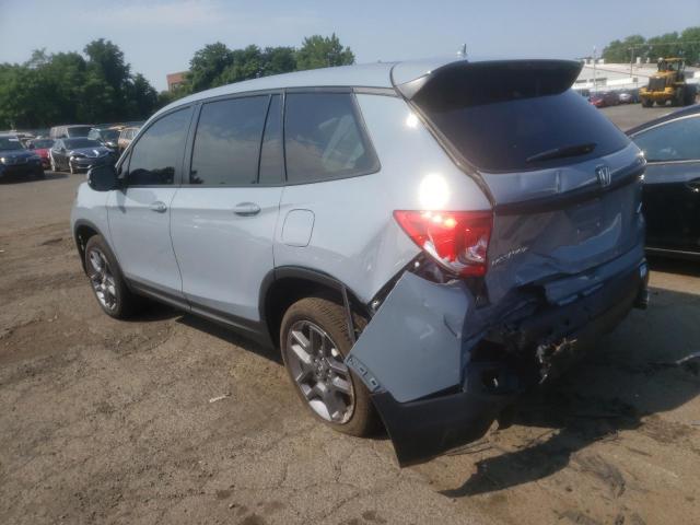 5FNYF8H54PB005813 - 2023 HONDA PASSPORT EXL TURQUOISE photo 2