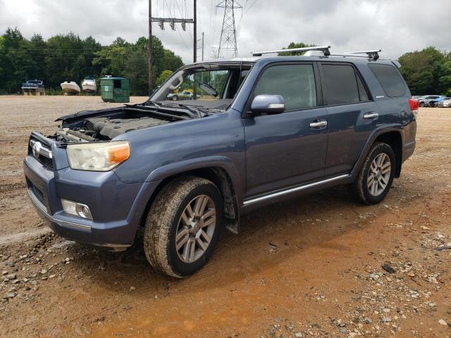 JTEBU5JR1B5056053 - 2011 TOYOTA 4RUNNER SR5 BLUE photo 1