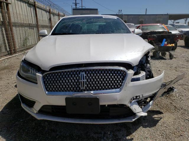 3LN6L5MU8JR623004 - 2018 LINCOLN MKZ HYBRID RESERVE WHITE photo 5