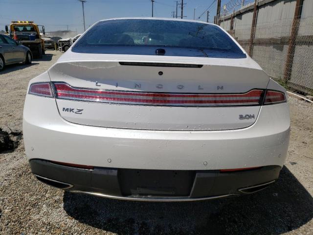 3LN6L5MU8JR623004 - 2018 LINCOLN MKZ HYBRID RESERVE WHITE photo 6