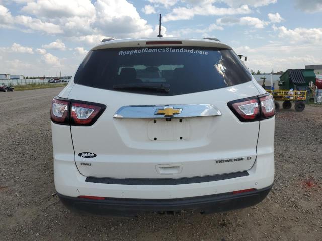 1GNKVGKD4DJ187429 - 2013 CHEVROLET TRAVERSE LT WHITE photo 6