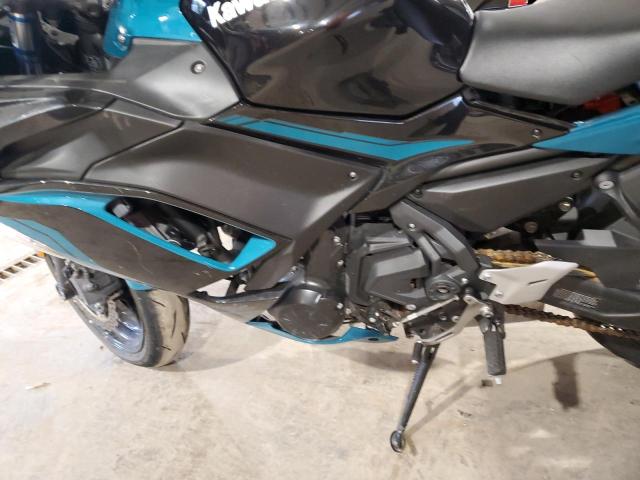 ML5EXEM15MDA38465 - 2021 KAWASAKI EX650 M TEAL photo 7