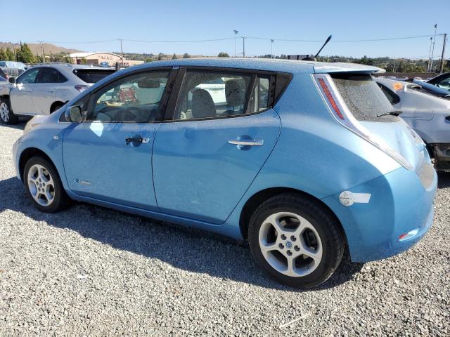 JN1AZ0CP8BT003347 - 2011 NISSAN LEAF SV BLUE photo 2