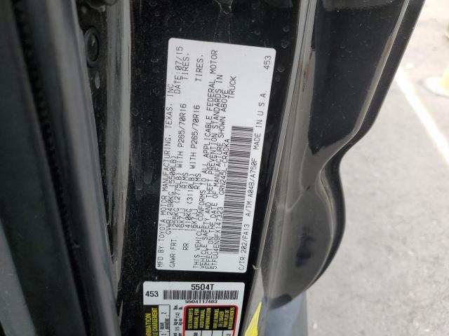 5TFUU4EN9FX147323 - 2015 TOYOTA TACOMA ACCESS CAB Қара фото 12