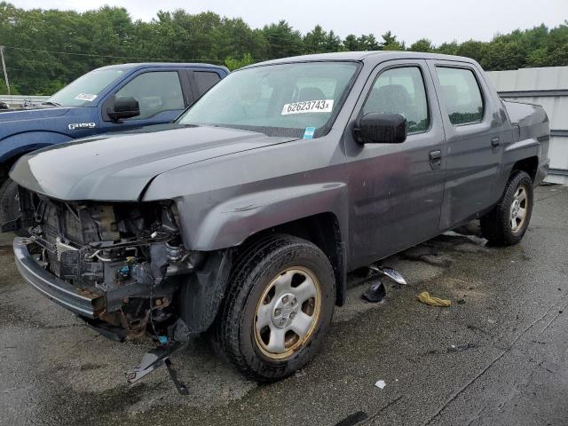 5FPYK1F21DB009378 - 2013 HONDA RIDGELINE RT GRAY photo 1