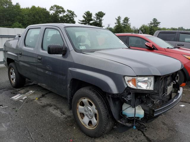 5FPYK1F21DB009378 - 2013 HONDA RIDGELINE RT GRAY photo 4