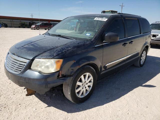 2C4RC1BG8DR706837 - 2013 CHRYSLER TOWN & COU TOURING BLUE photo 1