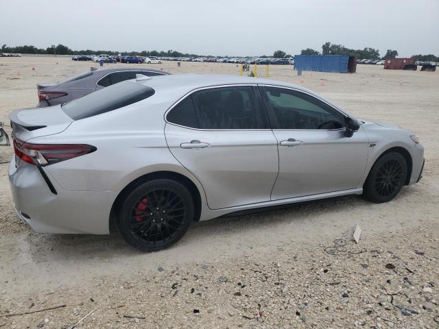 4T1G11AK9PU783710 - 2023 TOYOTA CAMRY SE NIGHT SHADE SILVER photo 3