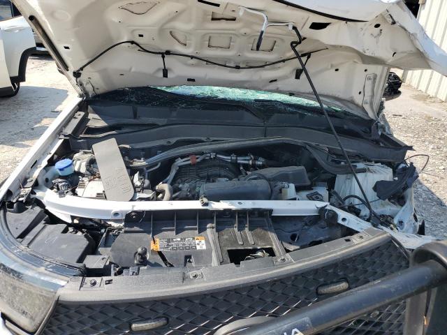 1FM5K8AB3NGA27394 - 2022 FORD EXPLORER POLICE INTERCEPTOR WHITE photo 11