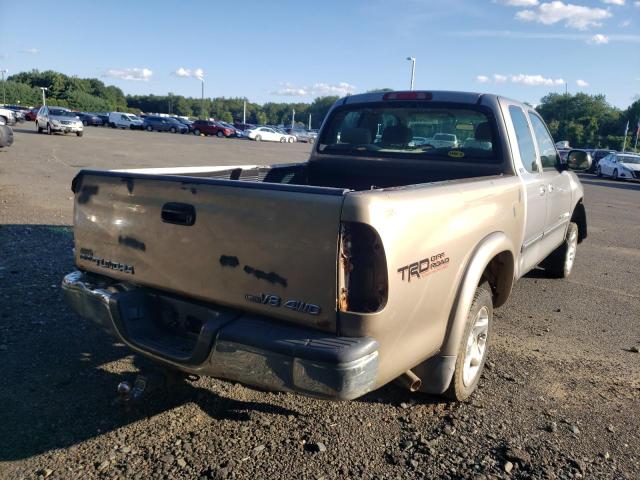 5TBBT44164S453741 - 2004 TOYOTA TUNDRA ACCESS CAB SR5 TAN photo 3