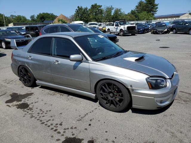 JF1GD29655G502478 - 2005 SUBARU IMPREZA WRX SILVER photo 4