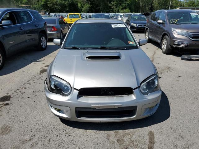 JF1GD29655G502478 - 2005 SUBARU IMPREZA WRX SILVER photo 5