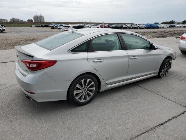 5NPE34AF3FH079926 - 2015 HYUNDAI SONATA SPORT SILVER photo 3