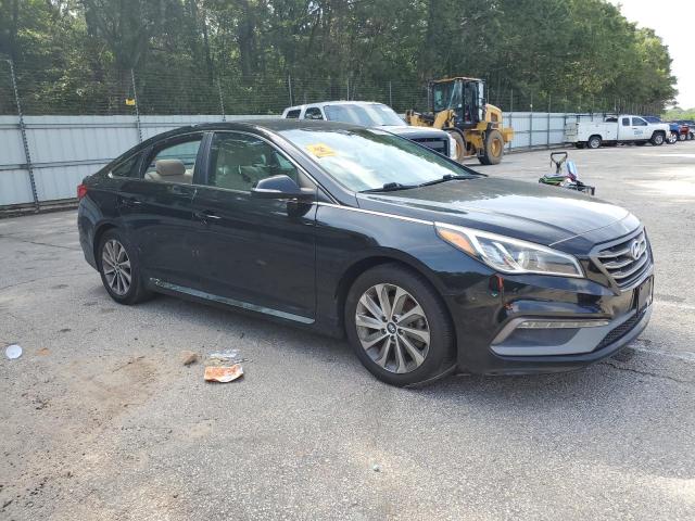 5NPE34AF6HH552818 - 2017 HYUNDAI SONATA SPORT BLACK photo 4