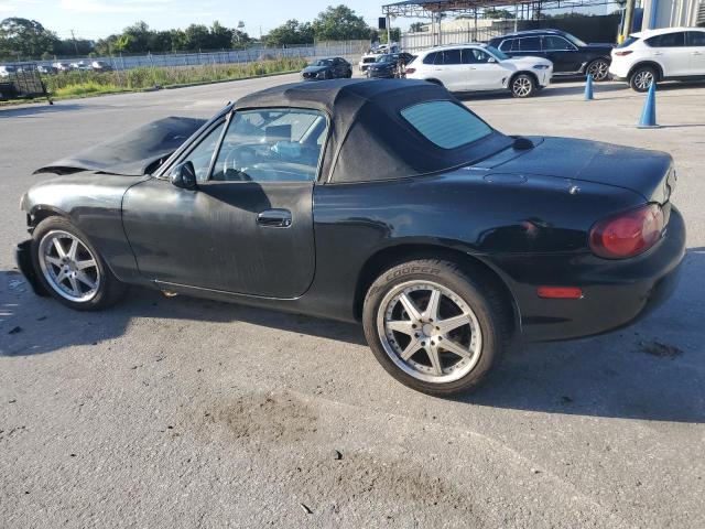 JM1NB353110218342 - 2001 MAZDA MX-5 MIATA BASE BLACK photo 2