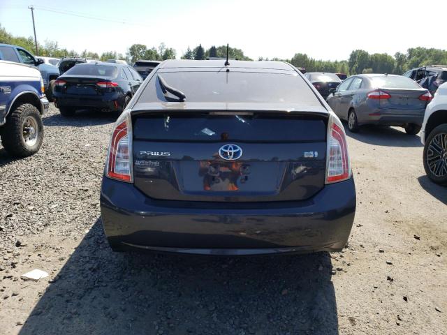 JTDKN3DU7C1508778 - 2012 TOYOTA PRIUS GRAY photo 6