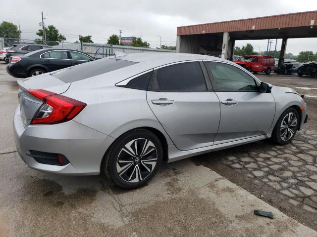 JHMFC1F72JX022097 - 2018 HONDA CIVIC EXL ვერცხლისფერი ფოტო 3