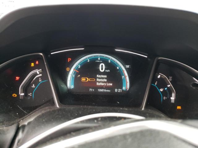 JHMFC1F72JX022097 - 2018 HONDA CIVIC EXL ვერცხლისფერი ფოტო 9