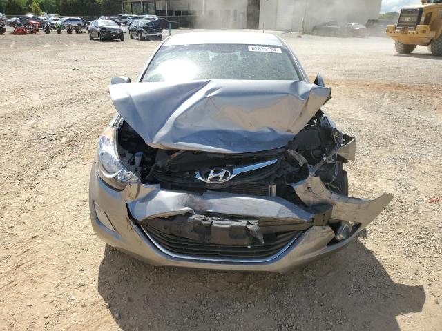 KMHDH4AE9CU338565 - 2012 HYUNDAI ELANTRA GLS GRAY photo 5