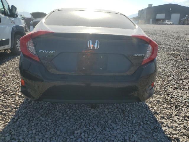 19XFC2F66LE212163 - 2020 HONDA CIVIC LX BLACK photo 6