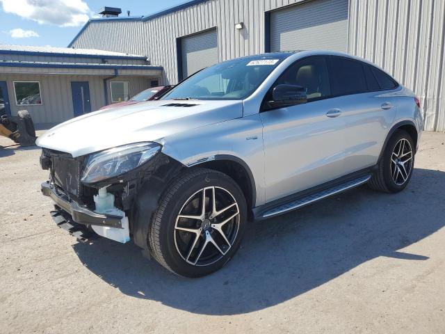 4JGED6EBXKA135499 - 2019 MERCEDES-BENZ GLE COUPE 43 AMG SILVER photo 1