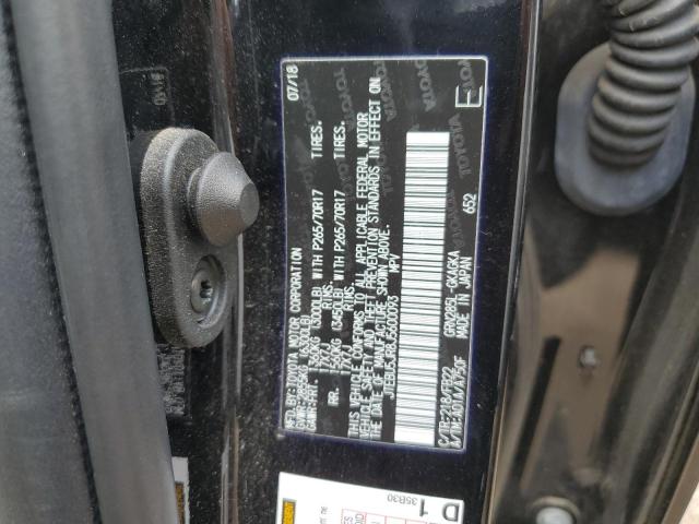 JTEBU5JR8J5600093 - 2018 TOYOTA 4RUNNER SR5/SR5 PREMIUM 黑色 照片 12