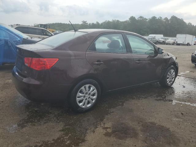 KNAFU4A23A5175947 - 2010 KIA FORTE EX MAROON photo 3