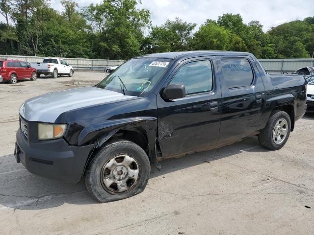 2HJYK16208H534789 - 2008 HONDA RIDGELINE RT BLACK photo 1