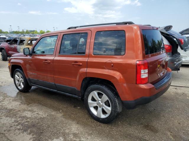 1C4NJPFA1CD674425 - 2012 JEEP PATRIOT LATITUDE ORANGE photo 2