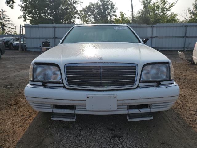 WDBGA51E8SA279888 - 1995 MERCEDES-BENZ S 500 WHITE photo 5