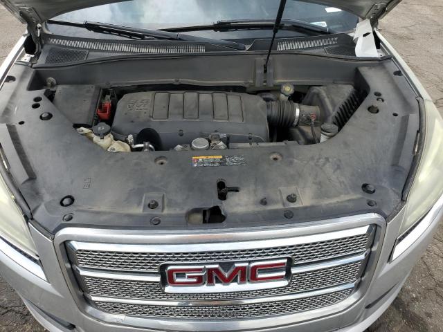 1GKKVTKD9FJ377378 - 2015 GMC ACADIA DENALI ვერცხლისფერი ფოტო 12