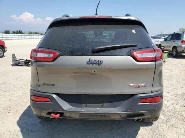 1C4PJMBS2HW649518 - 2017 JEEP CHEROKEE TRAILHAWK GRAY photo 6