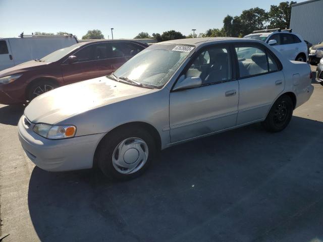 1NXBR12E9XZ176072 - 1999 TOYOTA COROLLA VE SILVER photo 1