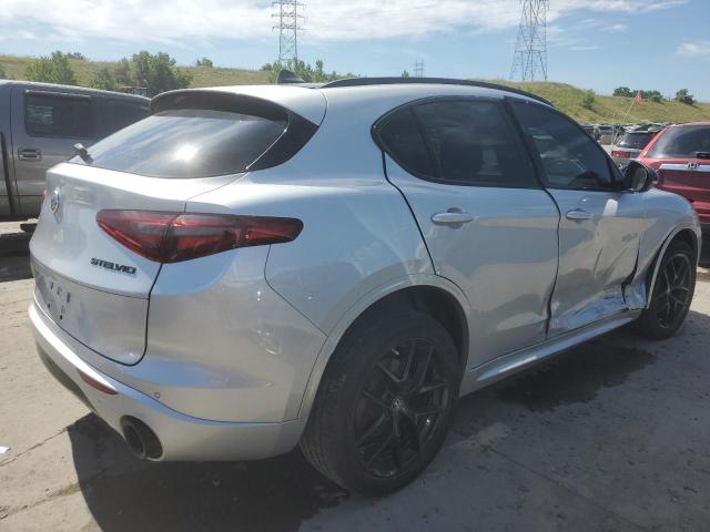 ZASPAKBN8L7C77207 - 2020 ALFA ROMEO STELVIO TI SILVER photo 3