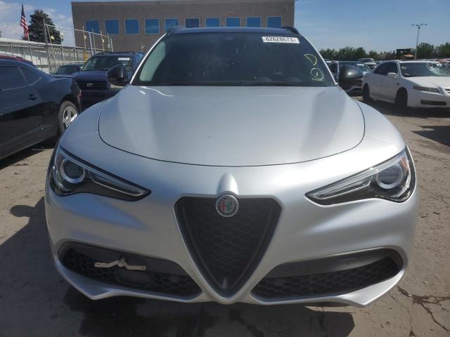 ZASPAKBN8L7C77207 - 2020 ALFA ROMEO STELVIO TI SILVER photo 5