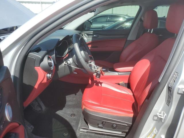 ZASPAKBN8L7C77207 - 2020 ALFA ROMEO STELVIO TI SILVER photo 7