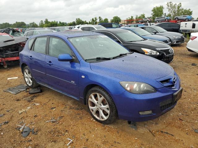 JM1BK343981807891 - 2008 MAZDA 3 HATCHBACK BLUE photo 4