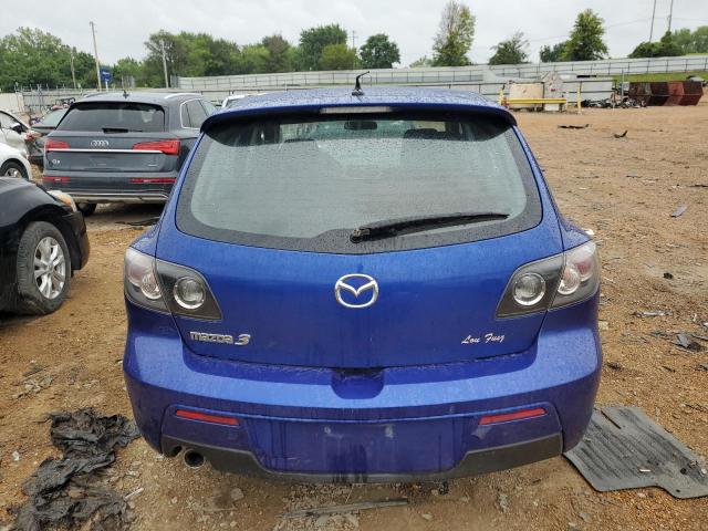 JM1BK343981807891 - 2008 MAZDA 3 HATCHBACK BLUE photo 6