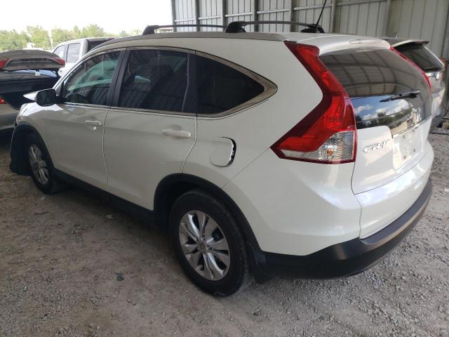 5J6RM3H74EL022940 - 2014 HONDA CR-V EXL WHITE photo 2